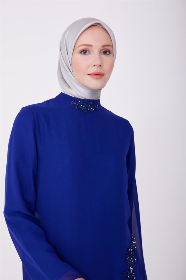 Abiye Elbise 23YD3358  Saks