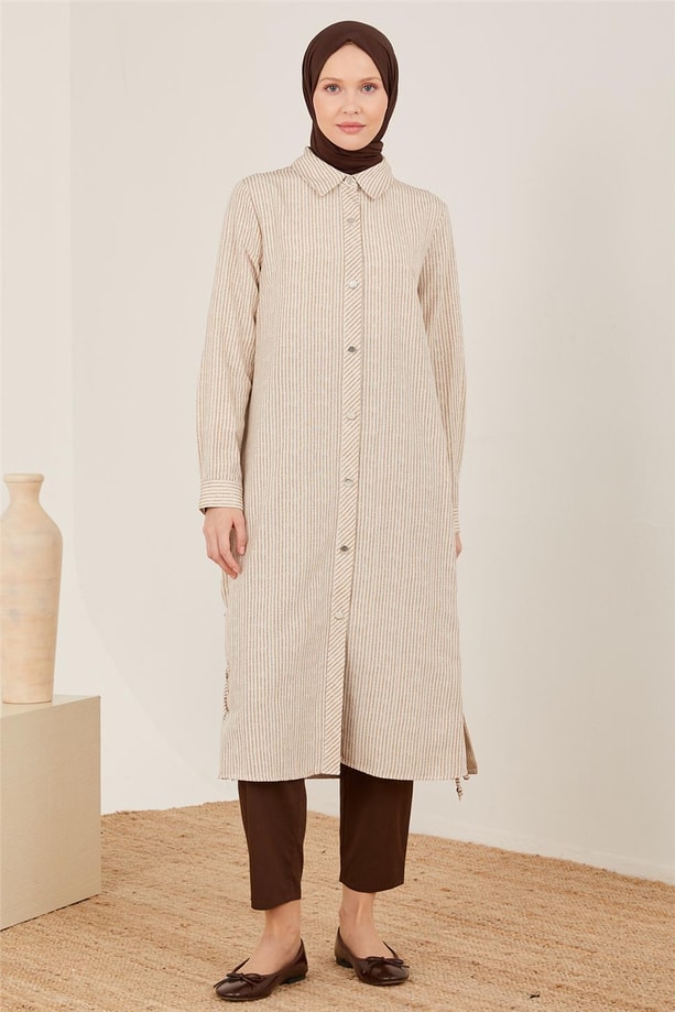 Armine Tunik 23YD3379 Bej