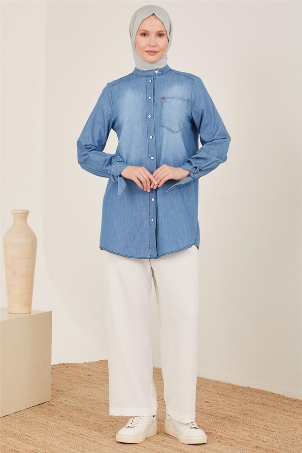 Armine Trend Tunik 23YT414 İndigo