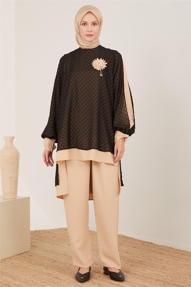 Armine Takım 23YD4342 Bej