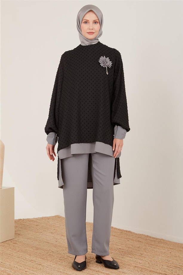 Armine Takım 23YD4342 Gri