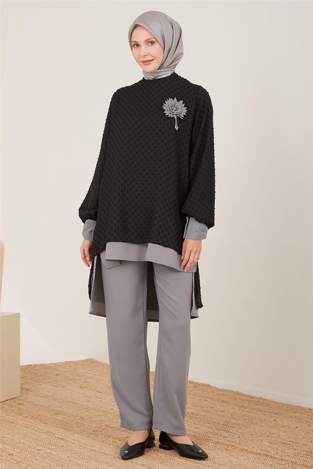 Armine Takım 23YD4342 Gri