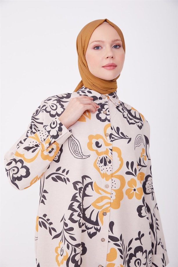 Armine Tunik 23Yd4348 Safran