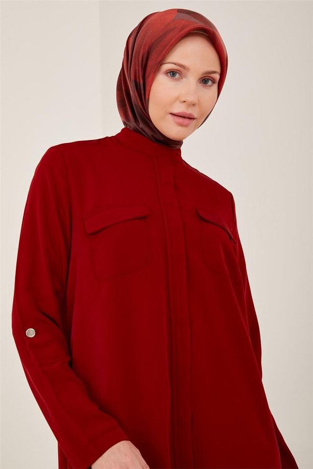 Armine Tunik 23YD4359 Bordo
