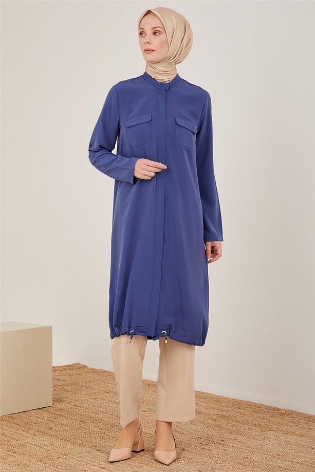 Armine Tunik 23YD4359 İndigo