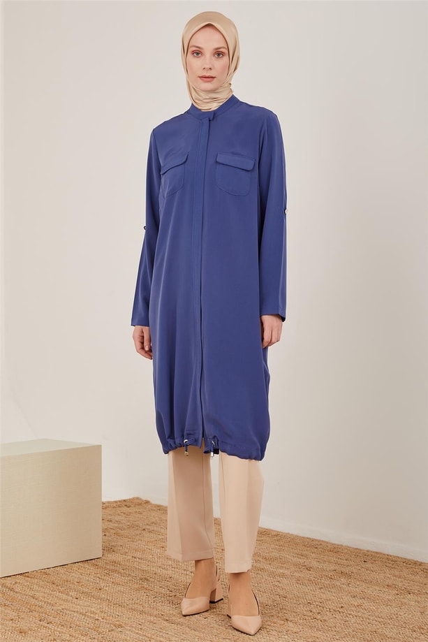 Armine Tunik 23YD4359 İndigo
