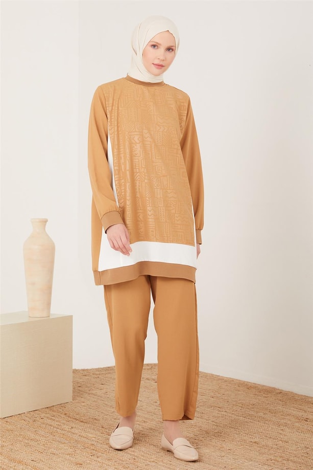 Armine Takım 23YD4403 Camel