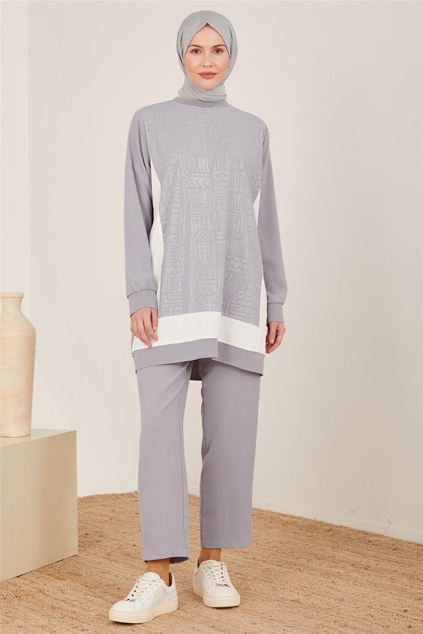 Armine Takım 23YD4403 Gri