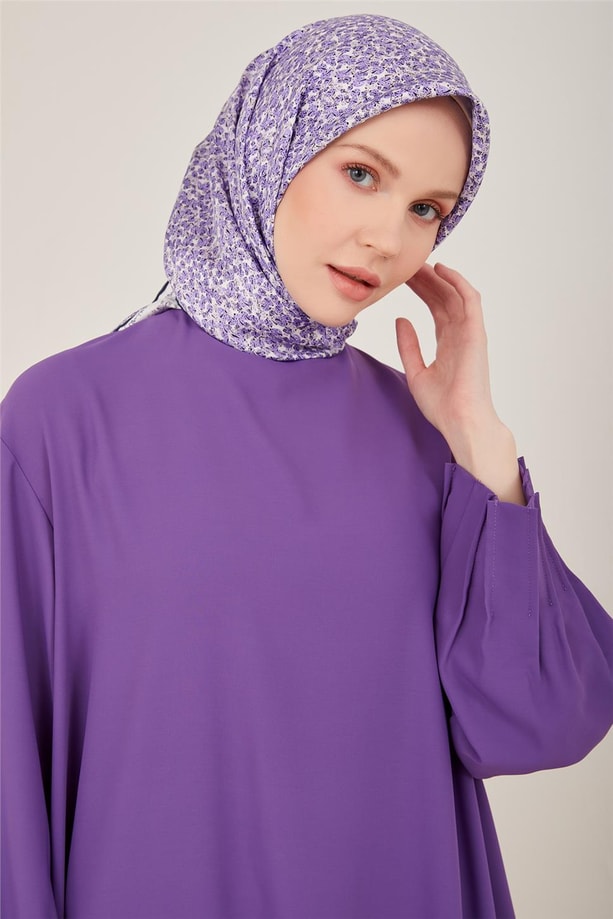 Armine Nervürlü Tunik 23Y4404 Ametist