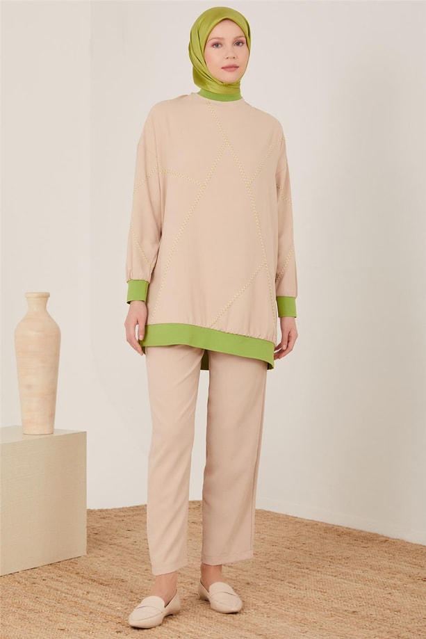 Armine Takım 23YD4404 Bej