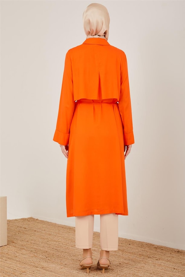 Armine Aller Detaylı Tunik 23Y4405 Mercan
