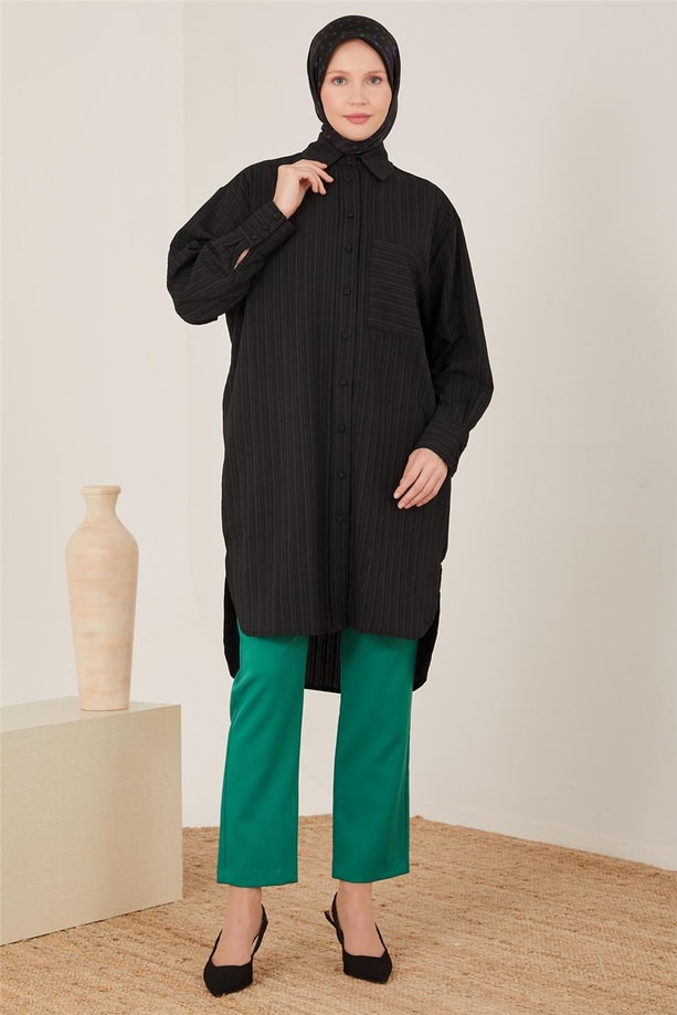 Armine Tunik 23YD4415 Siyah