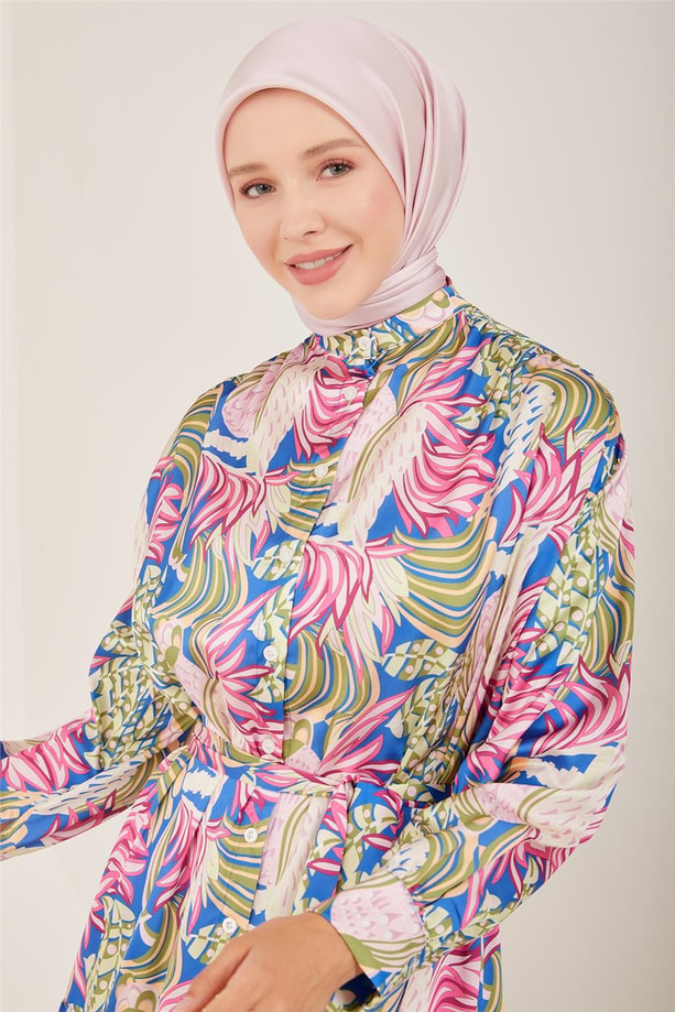 Armine Elbise 23YD4416 Fuşya