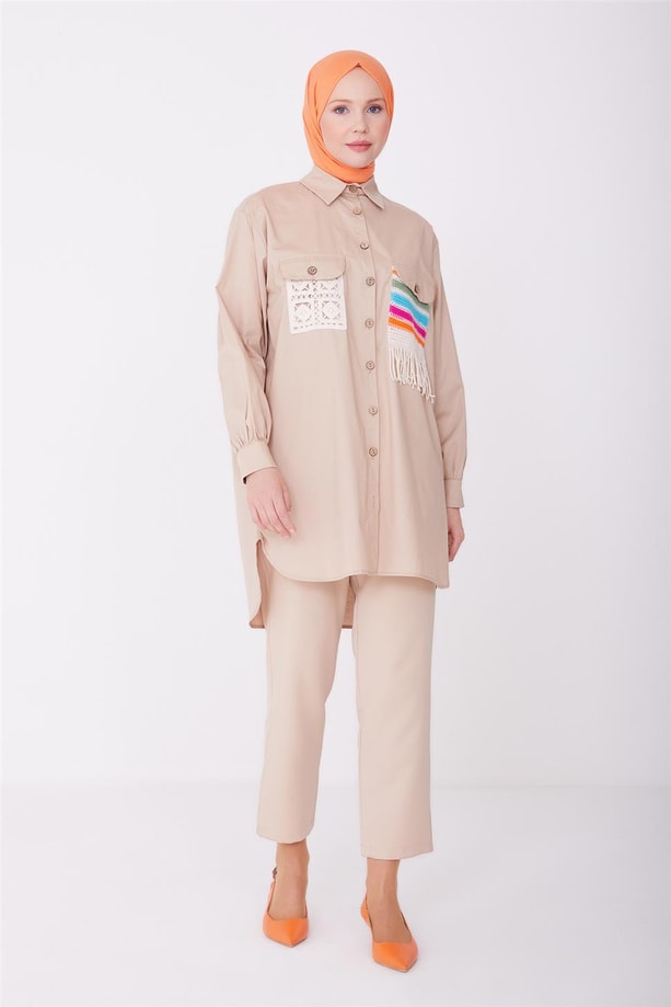 Armine Tunik 23Yd4419 Bej