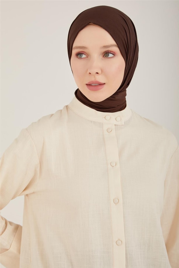 Armine Önü Ayrılabilen Pamuk Tunik 23Y4443 Aytaşı