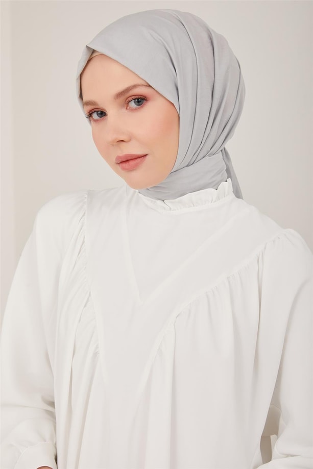 Armine Önü Büzgülü Ve Robalı Tunik 23Y4451 İnci