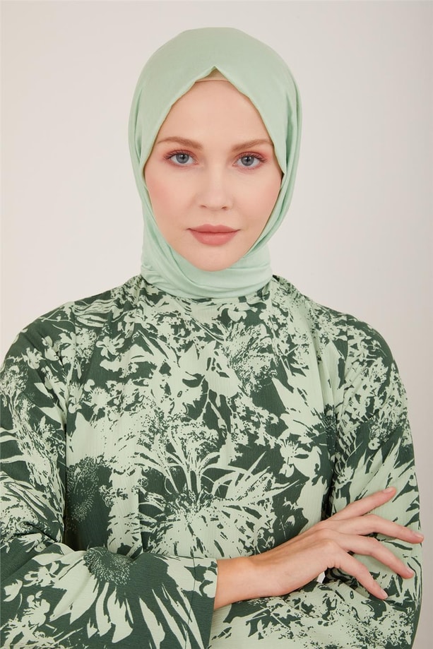 Armine Desenli Belden Bağlamalı Tunik 23Y4461 Haki