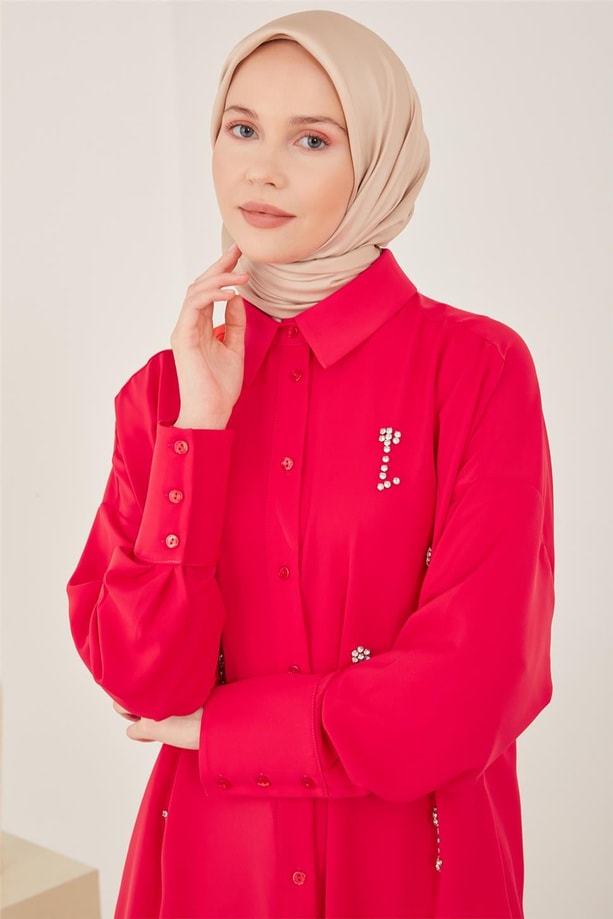 Armine Tunik 23Y4465 Kiraz