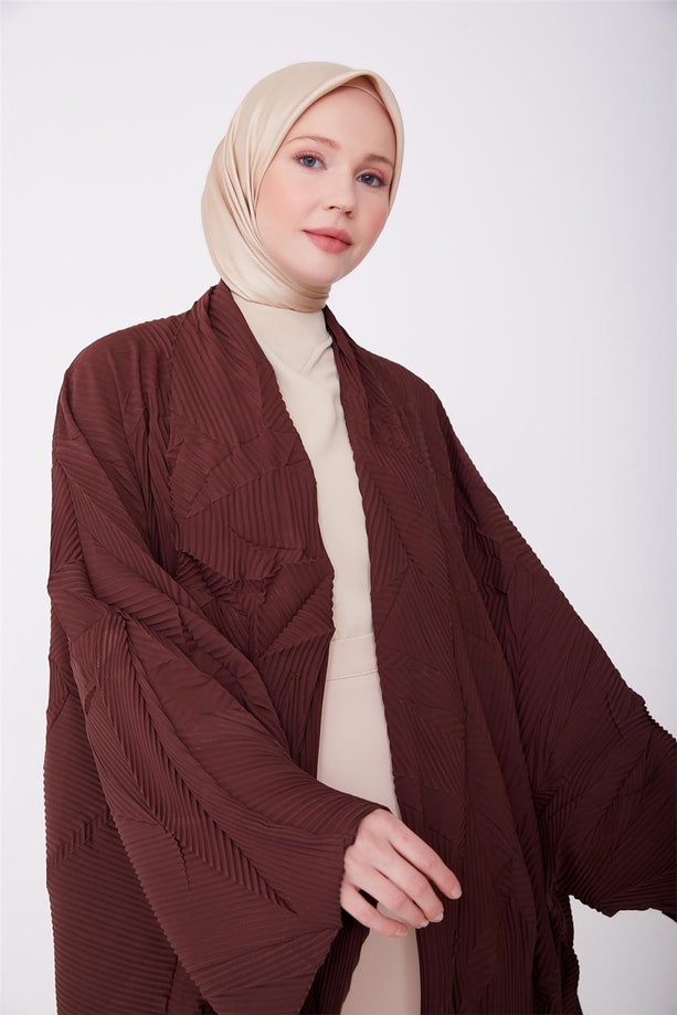 Armine Karışık Piliseli Giy Çık 23Y5115 Bitter