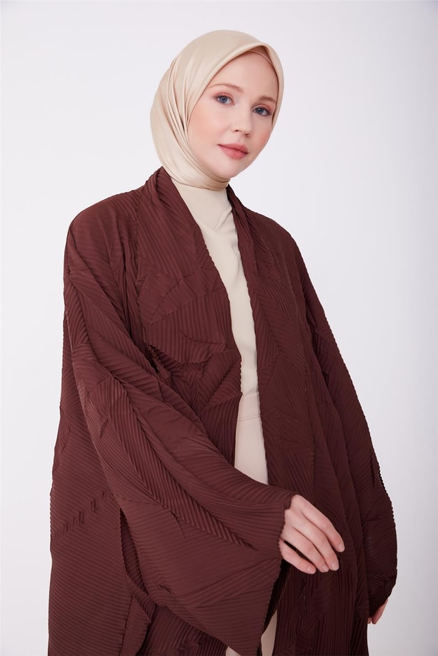 Armine Karışık Piliseli Giy Çık 23Y5115 Bitter