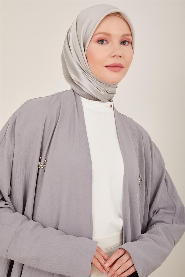 Armine Hırka 23Y5122 Gri Mavi