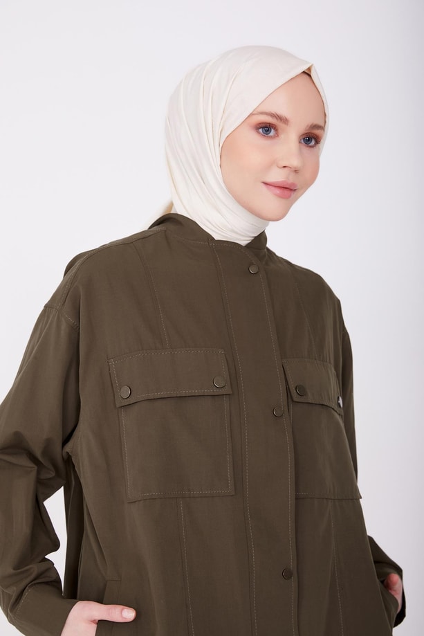Armine Boomber Ceket 23Y5200 Haki