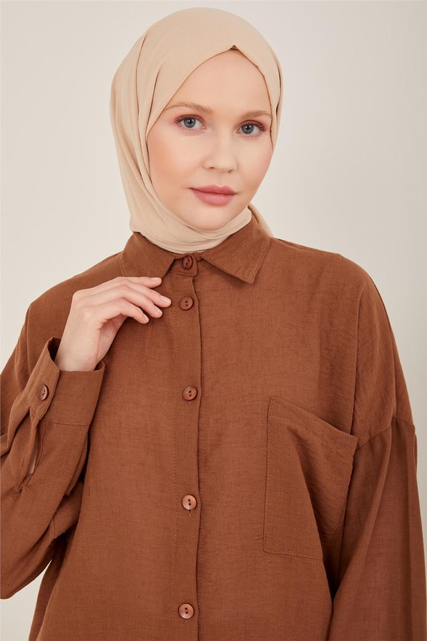 Armine Takım 23YD6201 Kahverengi