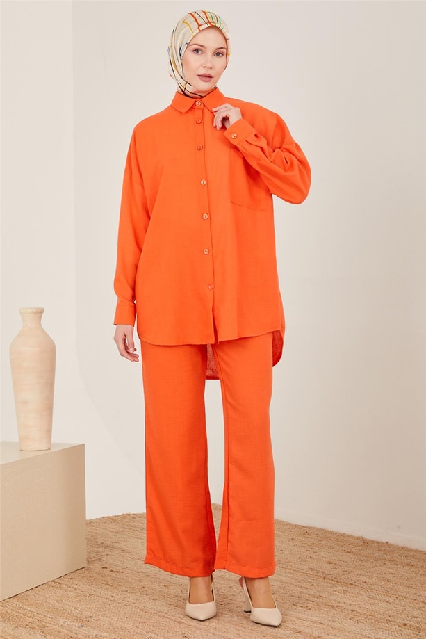 Armine Takım 23YD6201 Oranj