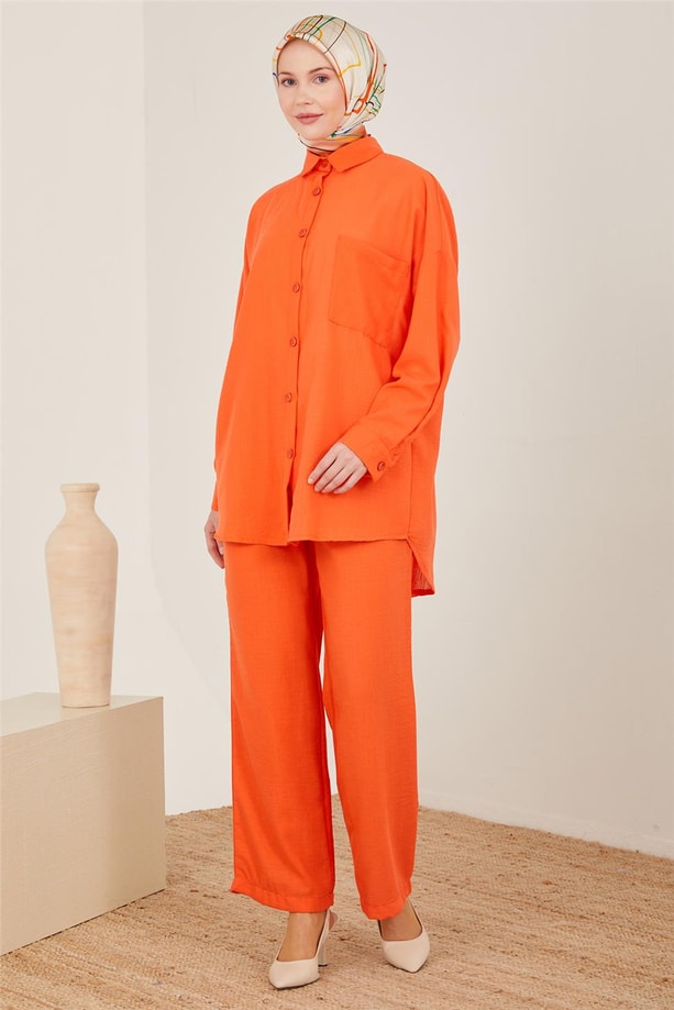 Armine Takım 23YD6201 Oranj