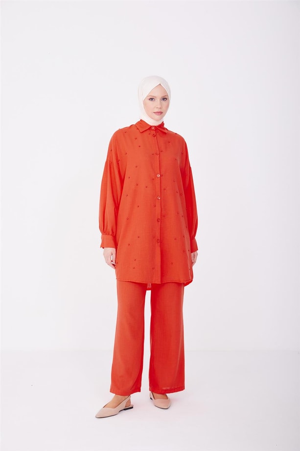 Armine Takım 23YD6202 Oranj