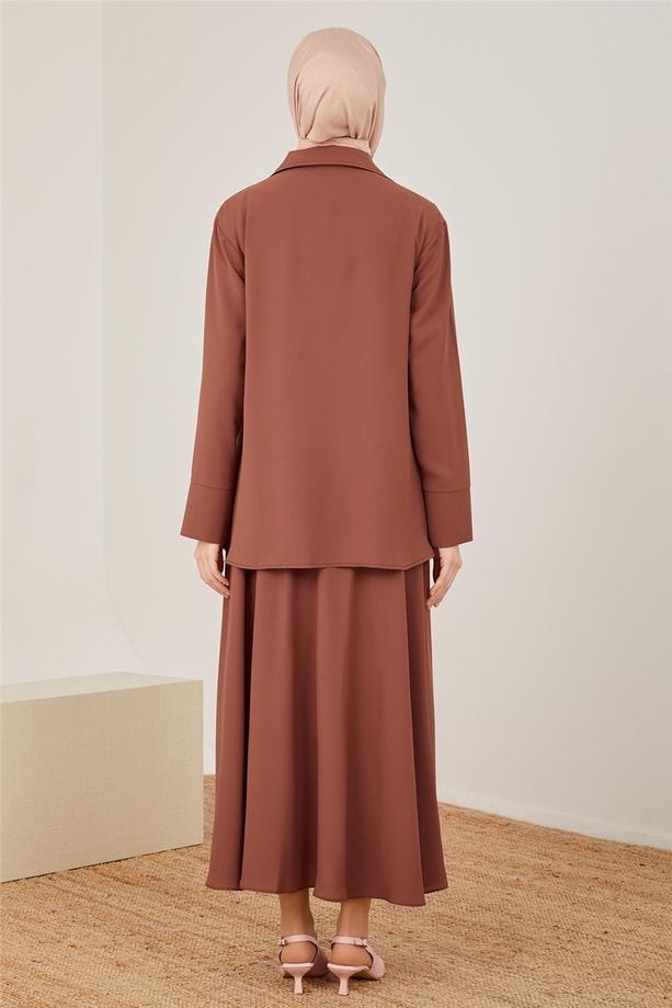 Armine Rahat Üçlü Takım 22K6518 Bronz