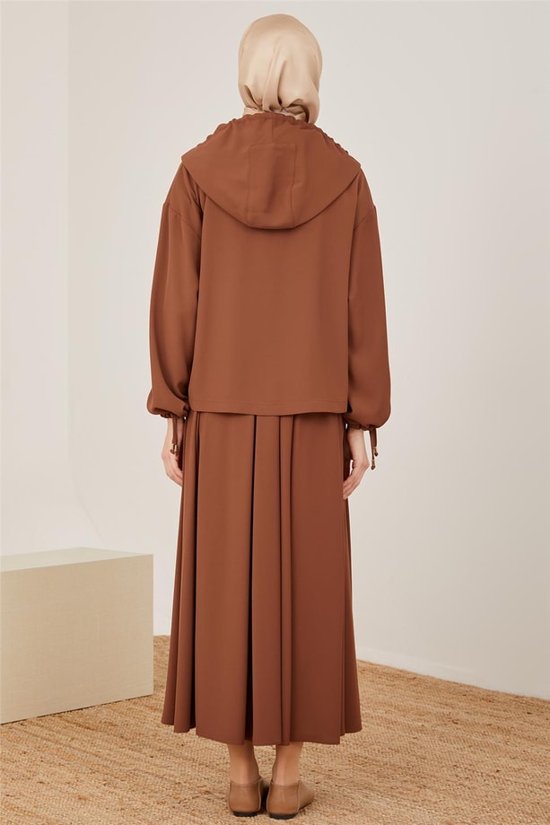 Armine Takım 23Y6523 Kahverengi