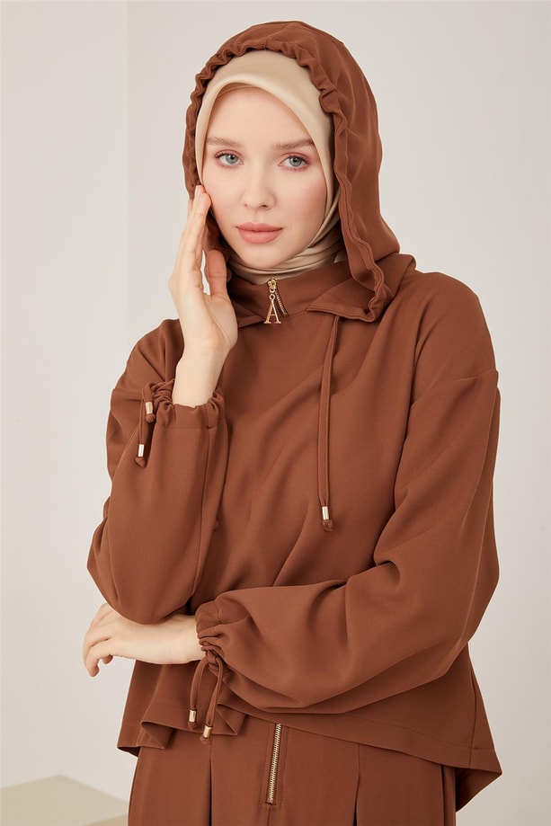 Armine Takım 23Y6523 Kahverengi