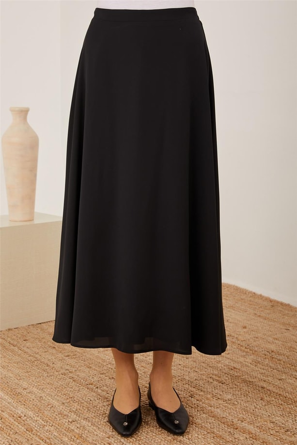 Armine Önü Fermuarlı Ve Beli Tunel Detaylı Takım 23Y6616 Siyah