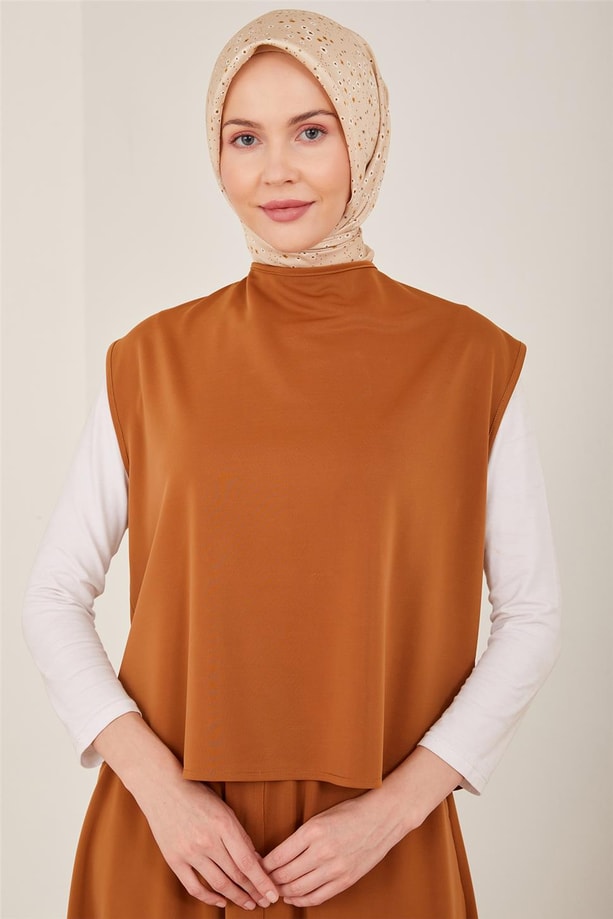 Armine Örme Üçlü Rahat Takım 23Y6637 Çikolata