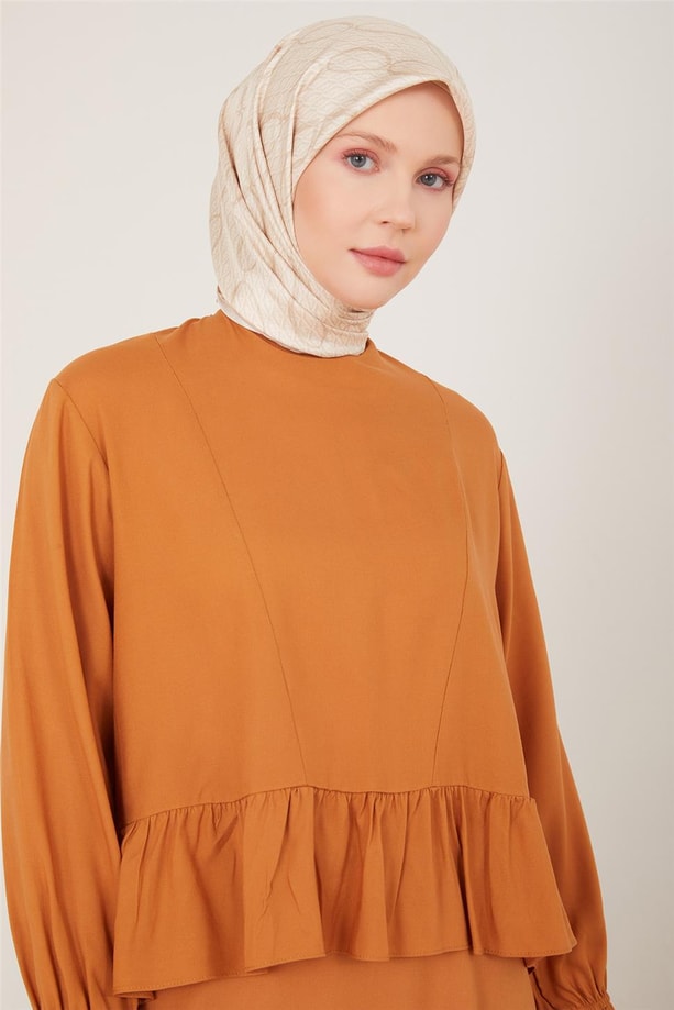 Armine Peplum Üstü Etekli Takım 23Y6642 Çikolata