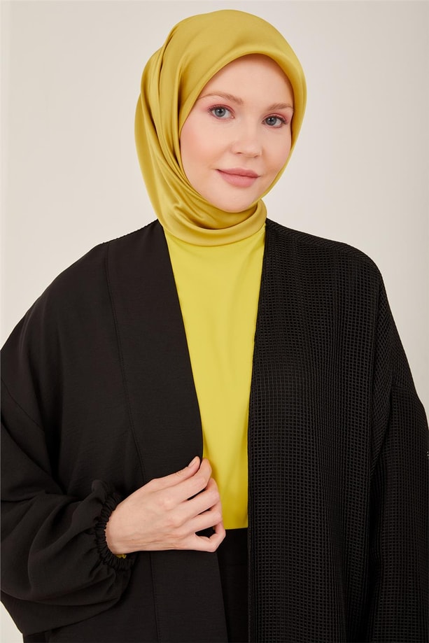 Armine File Garnili Pantolonlu Hırka Takım 23Y6646 Siyah