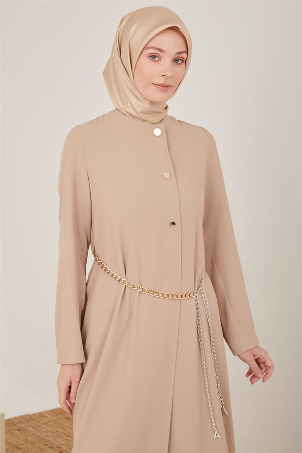 Armine Zincirli Pardesü 23Y8305 Bej