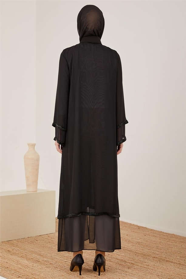 Armine Şık Abaya 23Y8400 Siyah