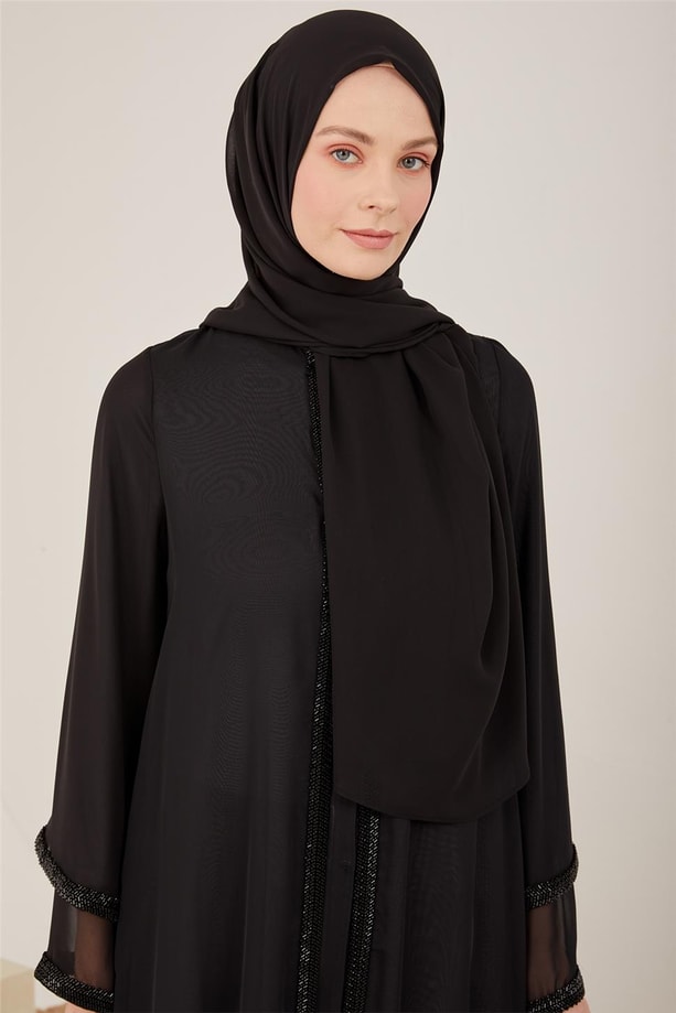 Armine Şık Abaya 23Y8400 Siyah
