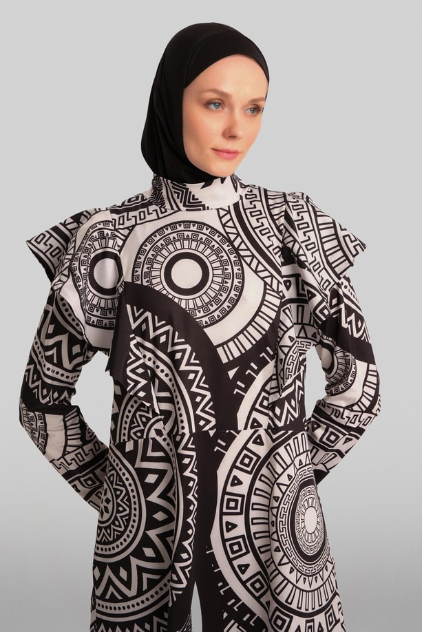Armine Tesettür Mayo 23YD8718 Siyah