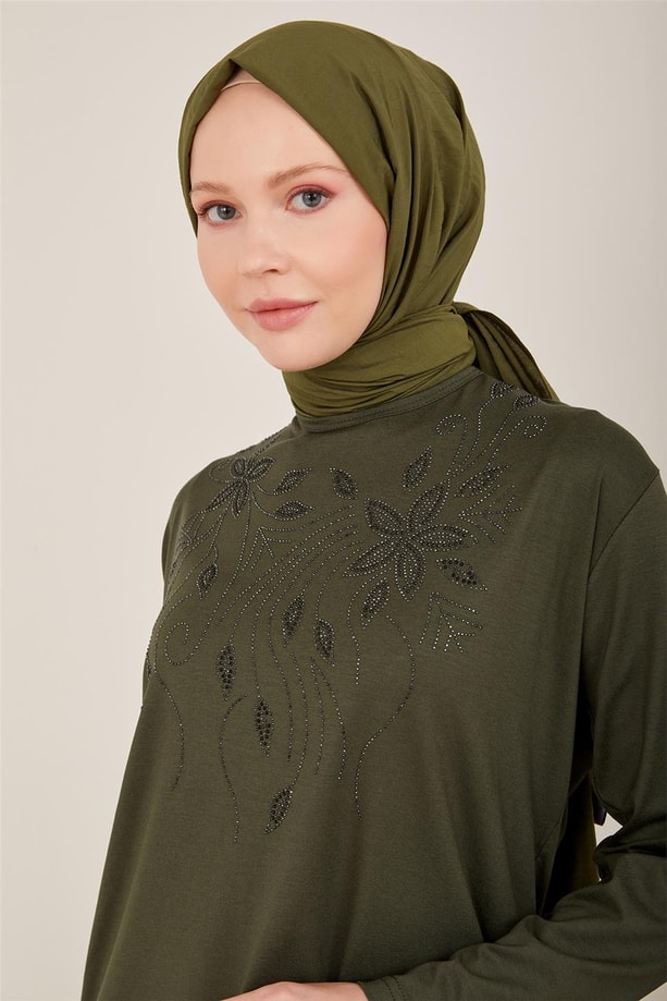 Armine Penye 23YD9001 Haki