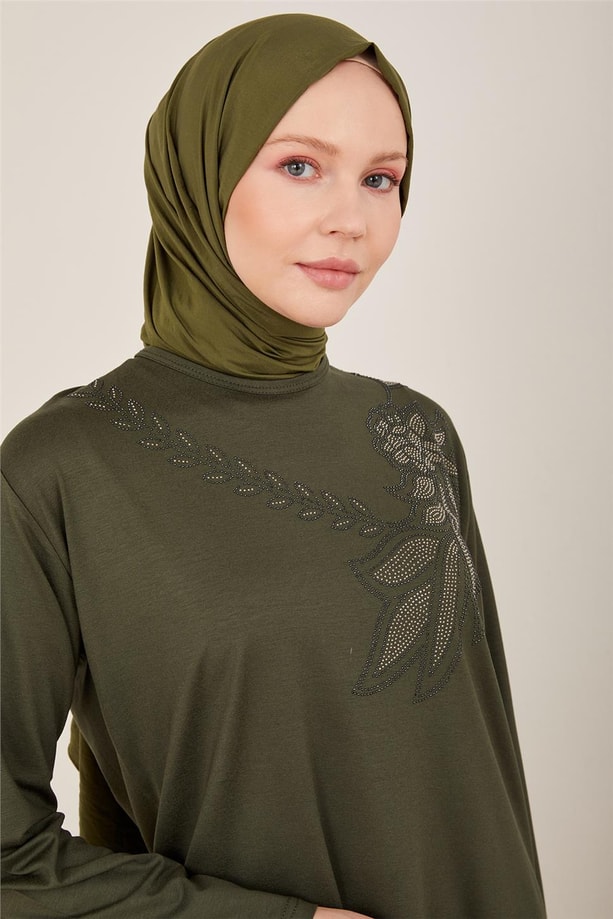 Armine Penye 23YD9004 Haki