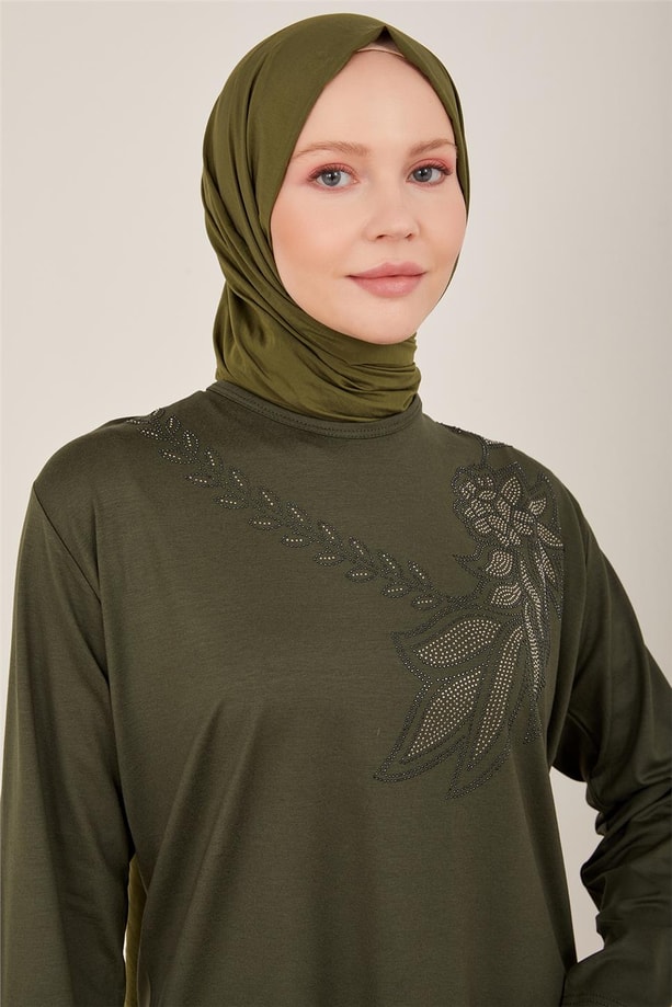 Armine Penye 23YD9004 Haki
