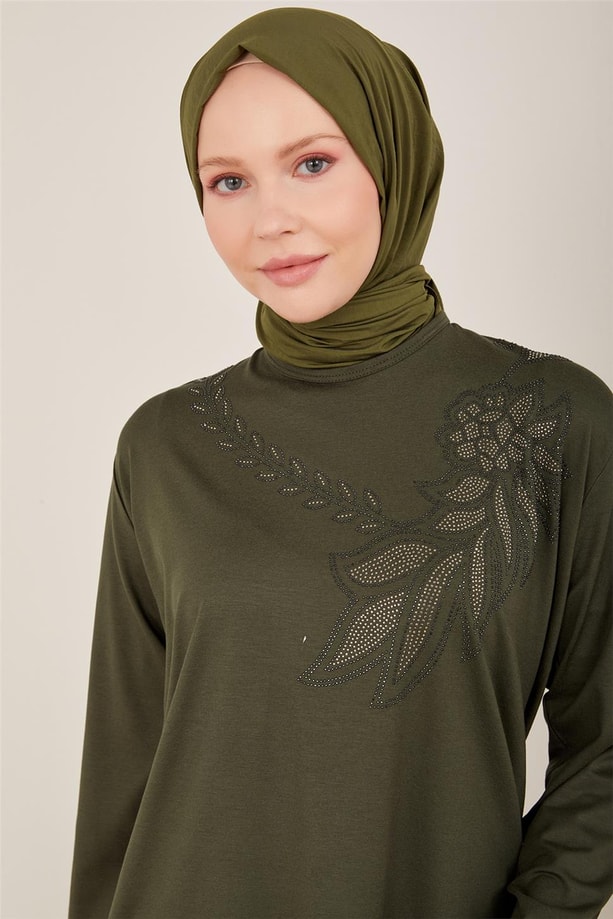 Armine Penye 23YD9004 Haki