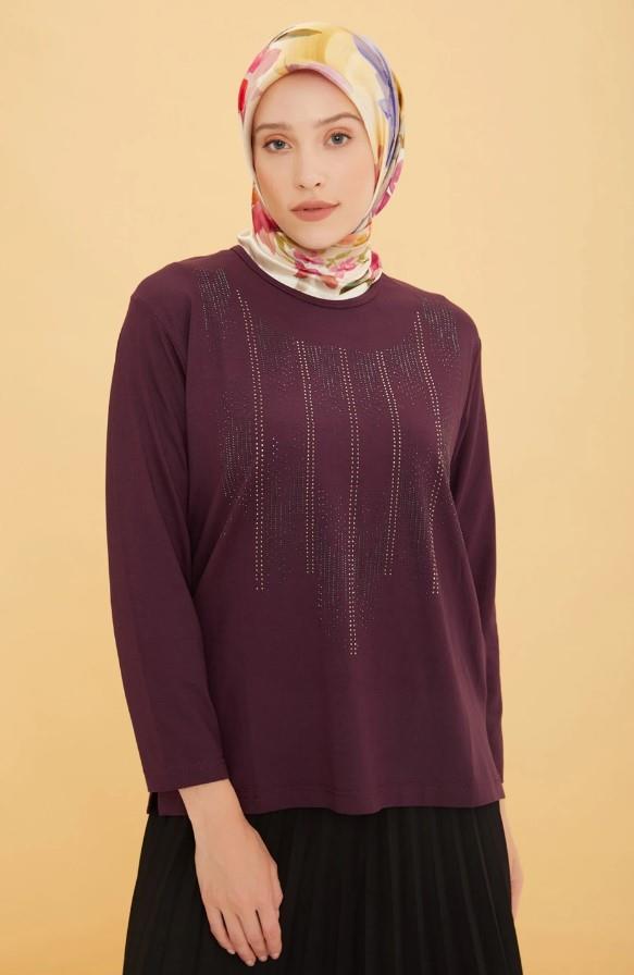 Armine Penye 23Yd9017 Mürdüm