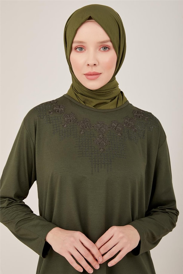 Armine Penye 23YD9030 Haki