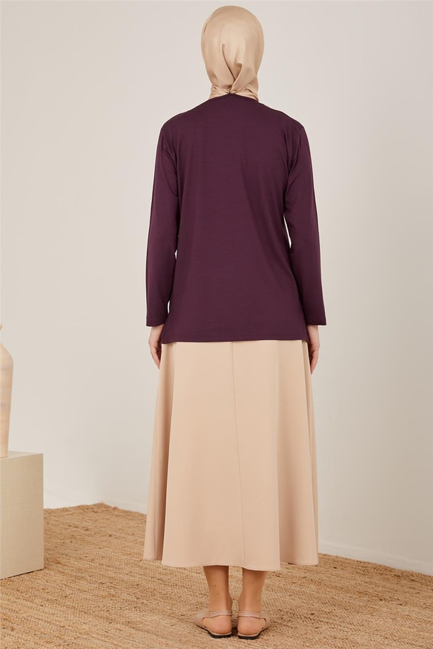 Armine Penye 23YD9030 Mürdüm