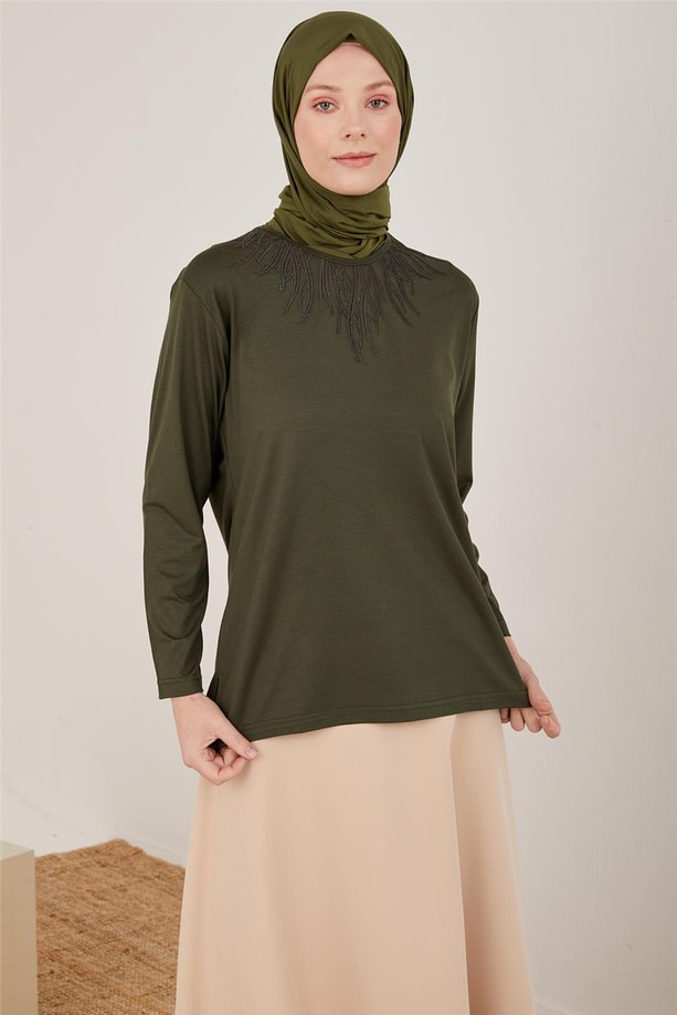 Armine Penye 23YD9048 Haki