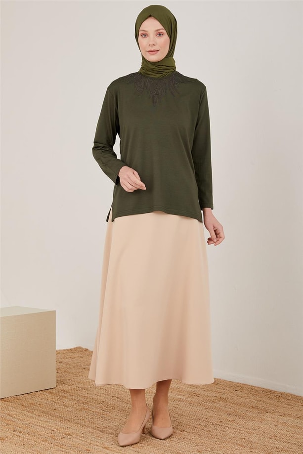 Armine Penye 23YD9048 Haki